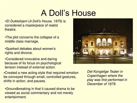 A Doll's House - Een meesterwerk van sociale kritiek en psychologisch drama met een tijdloze relevantie!