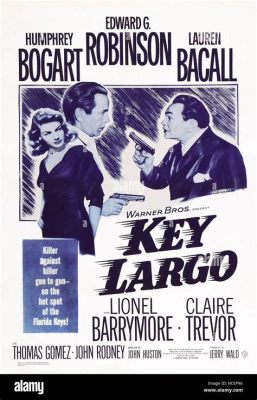 Key Largo met Humphrey Bogart een meesterwerk van suspense en liefdesgeschiedenis!